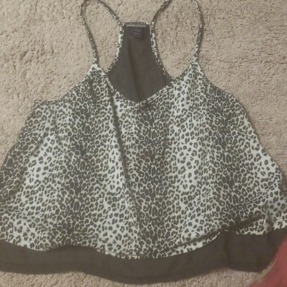 Cheetah print tank